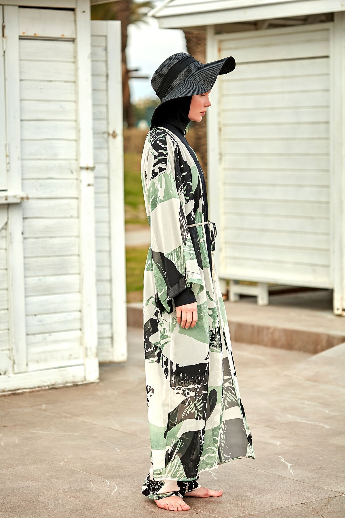 Colourful Pareo Kimono P2411