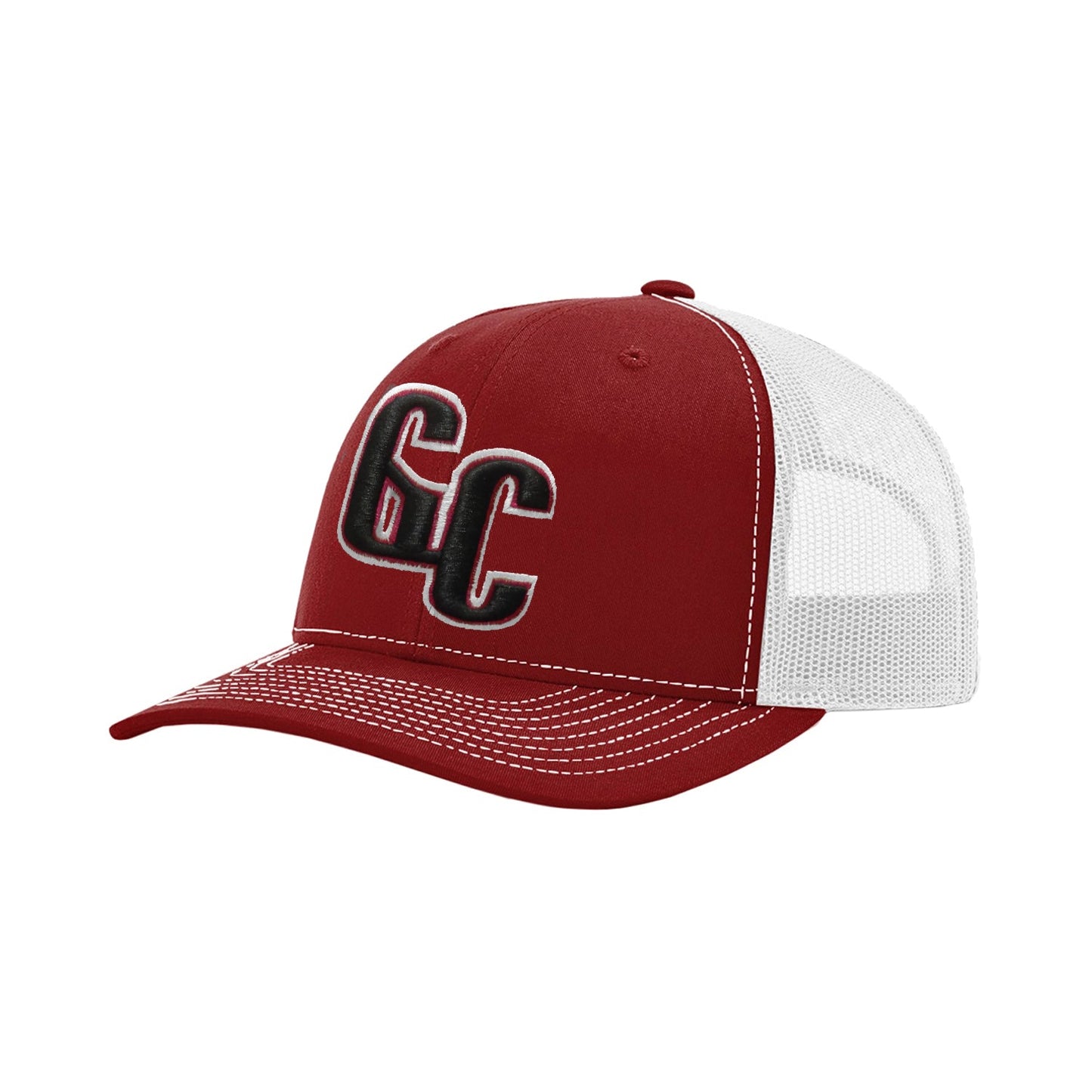 Gigantes del Cibao GC Hat | Dominican Baseball LIDOM Cap – Maroon Trucker Snapback