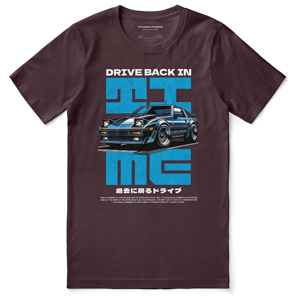 Back In Time Car T-Shirt