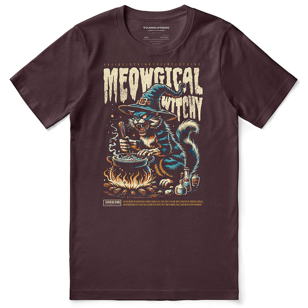 Meowgical Witchy T-Shirt