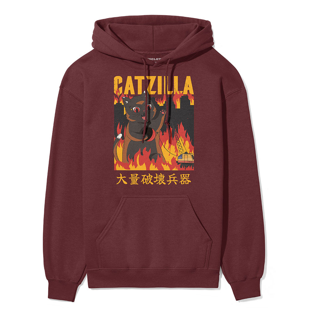 Catzilla City Cat Hoodie