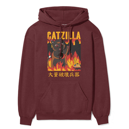 Catzilla City Cat Hoodie