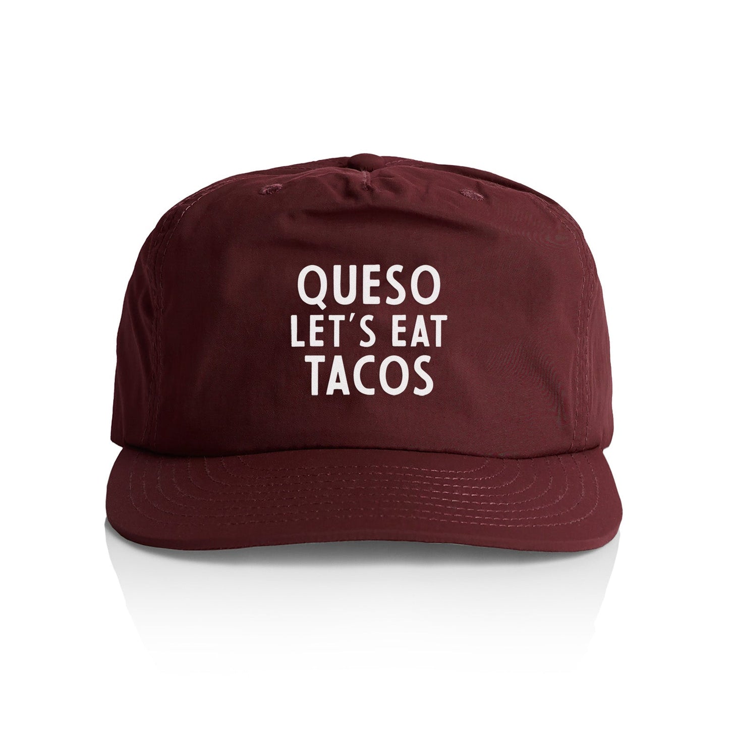 Queso Let's Eat Tacos Nylon Snapback