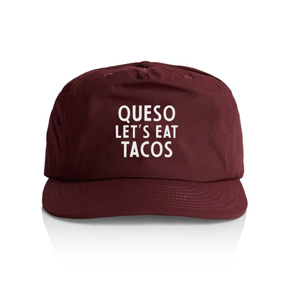 Queso Let's Eat Tacos Nylon Snapback