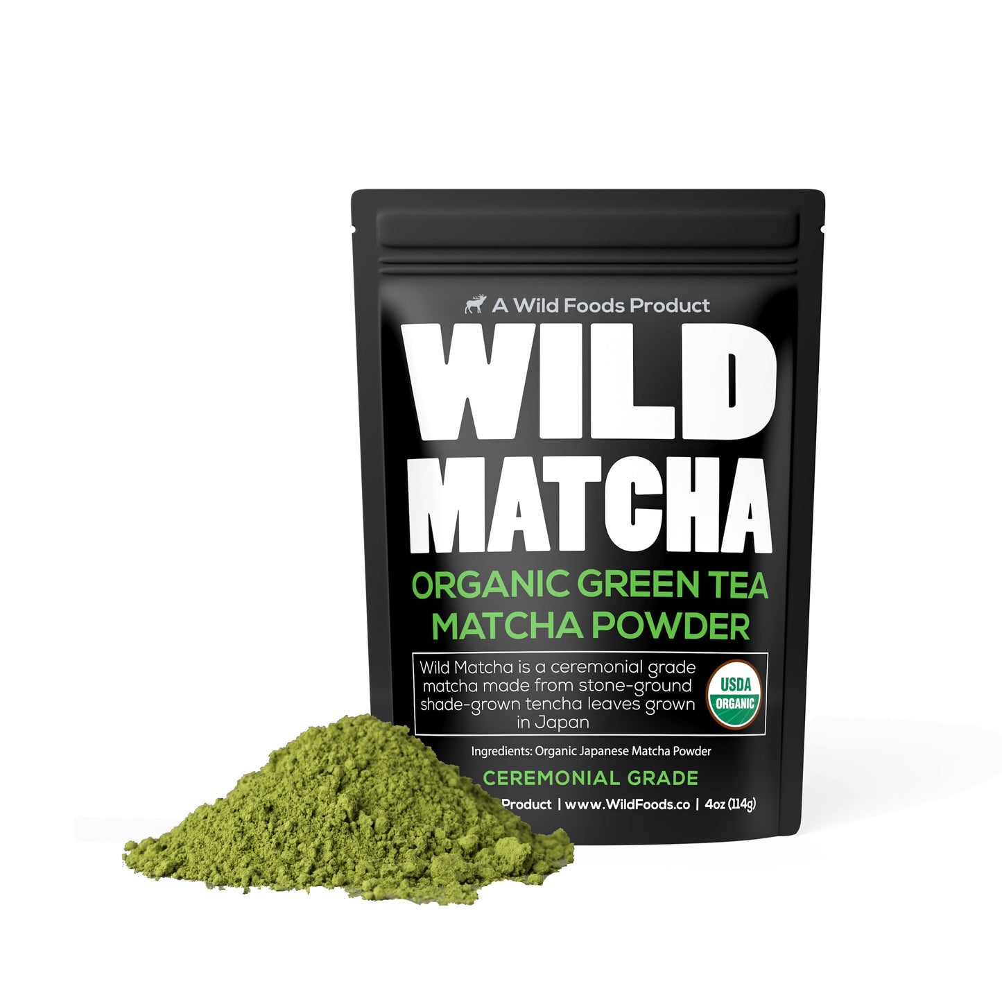Wholesale case of 12 - Wild Matcha - Ceremonial Grade from Japan