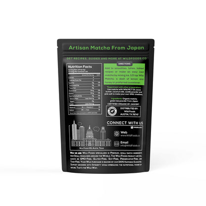 Wholesale case of 12 - Wild Matcha - Ceremonial Grade from Japan