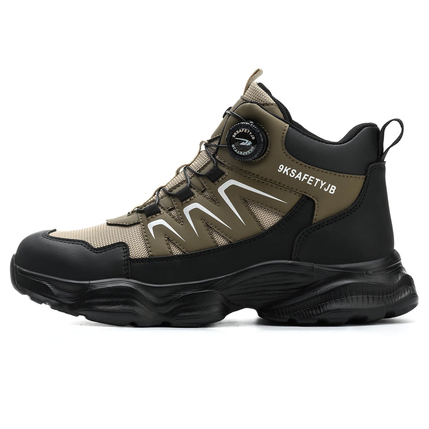 Maven Steel Toe Knob-Lacing Lightweight Work Boots