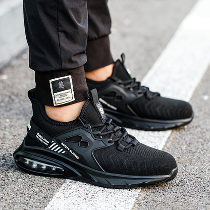 Maven Air Cushion Stylish Steel Toe Sneakers