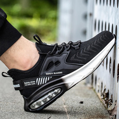 Maven Air Cushion Stylish Steel Toe Sneakers