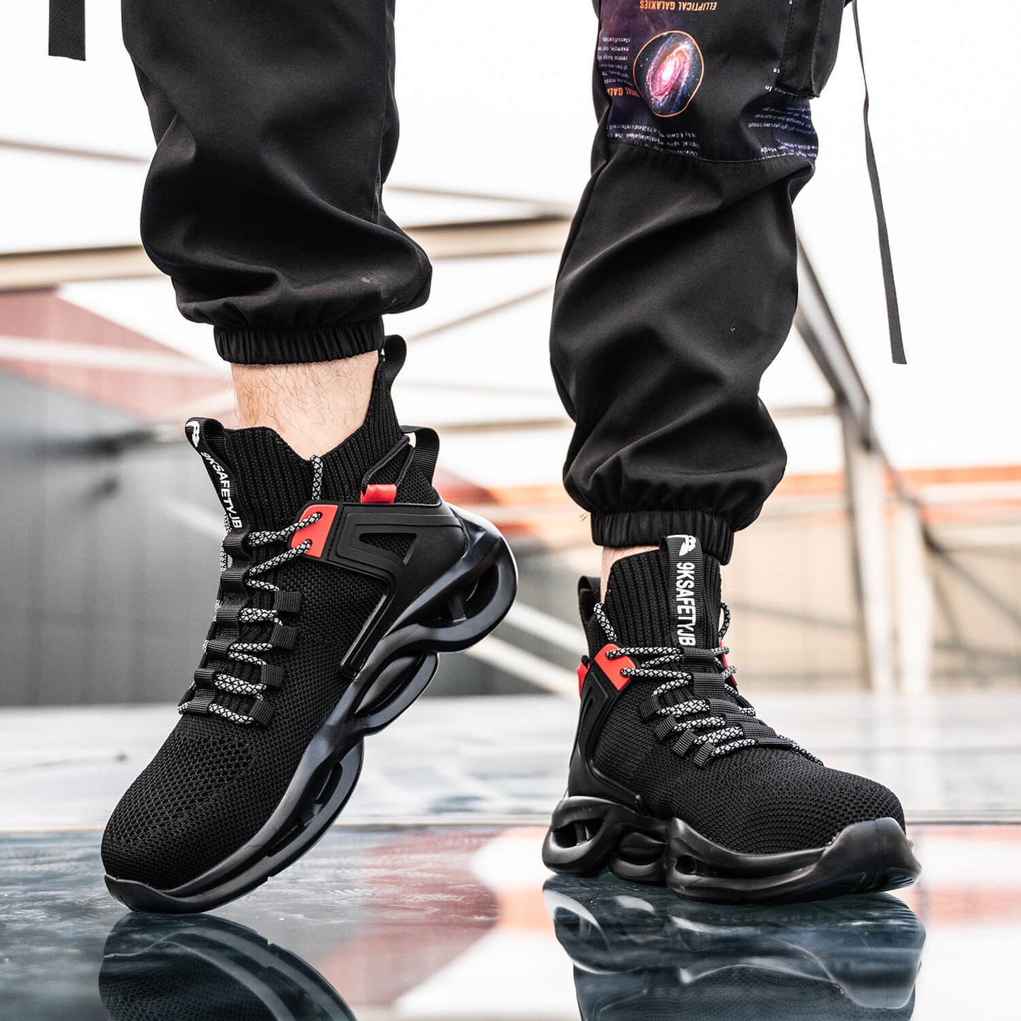 Maven Comfortable High-Top Steel Toe Shoes