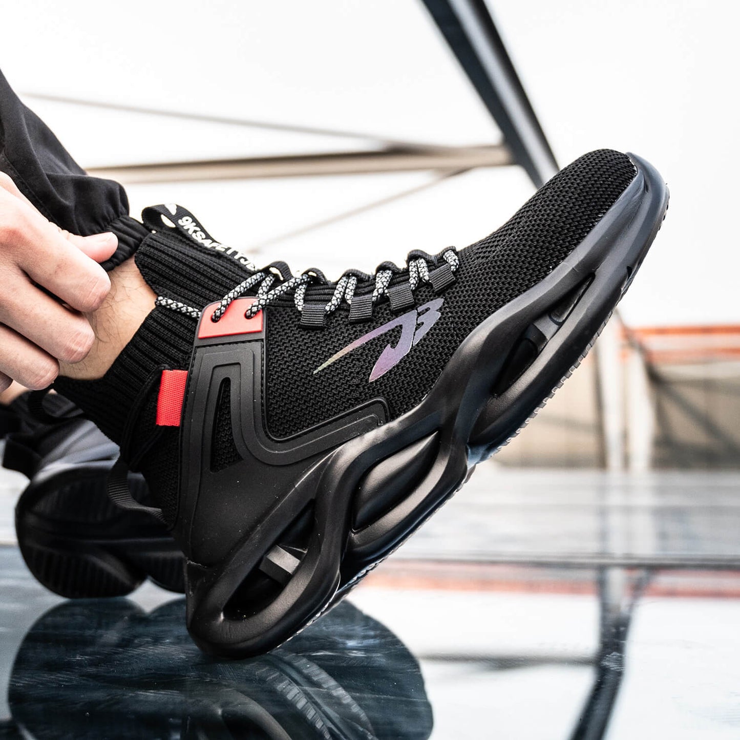 Maven Comfortable High-Top Steel Toe Shoes