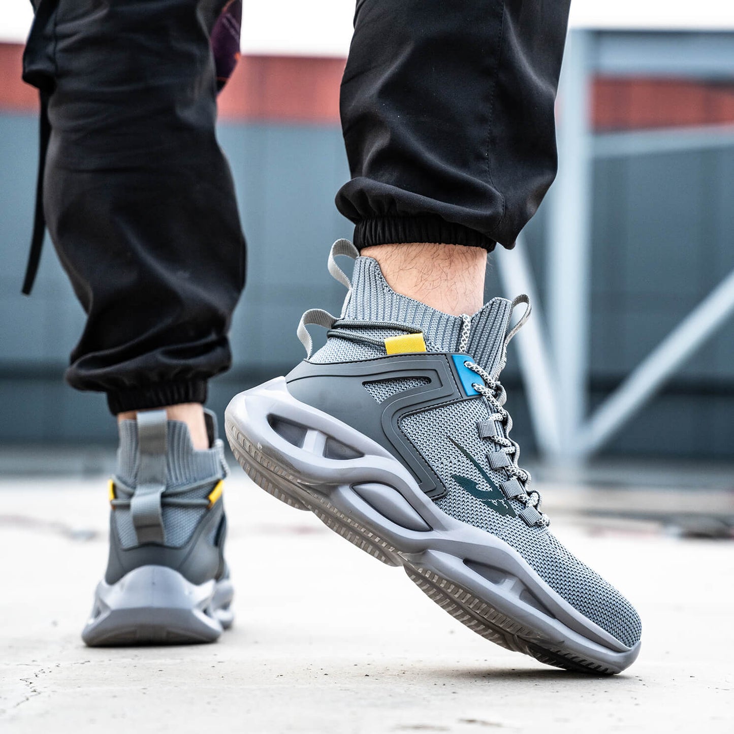 Maven Comfortable High-Top Steel Toe Shoes