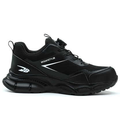 Maven Knob Lacing Breathable Steel Toe Work Sneakers