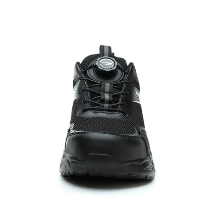 Maven Knob Lacing Breathable Steel Toe Work Sneakers