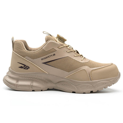 Maven Knob Lacing Breathable Steel Toe Work Sneakers