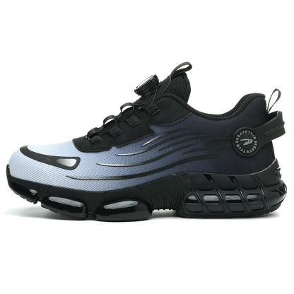 Maven Steel Toe Knob Lacing Work Sneakers