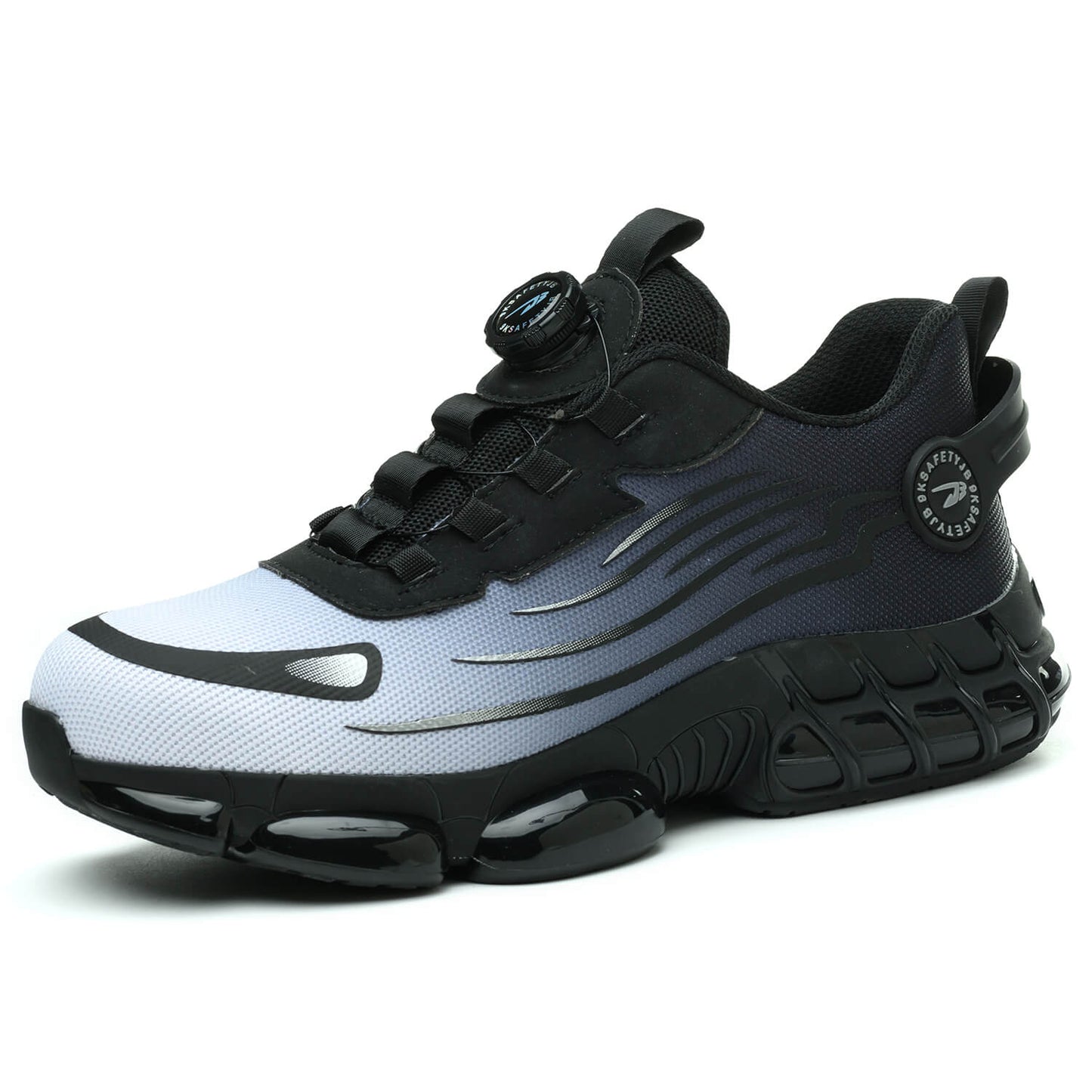 Maven Steel Toe Knob Lacing Work Sneakers