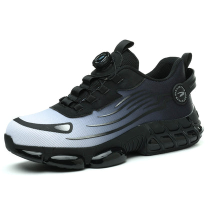 Maven Steel Toe Knob Lacing Work Sneakers
