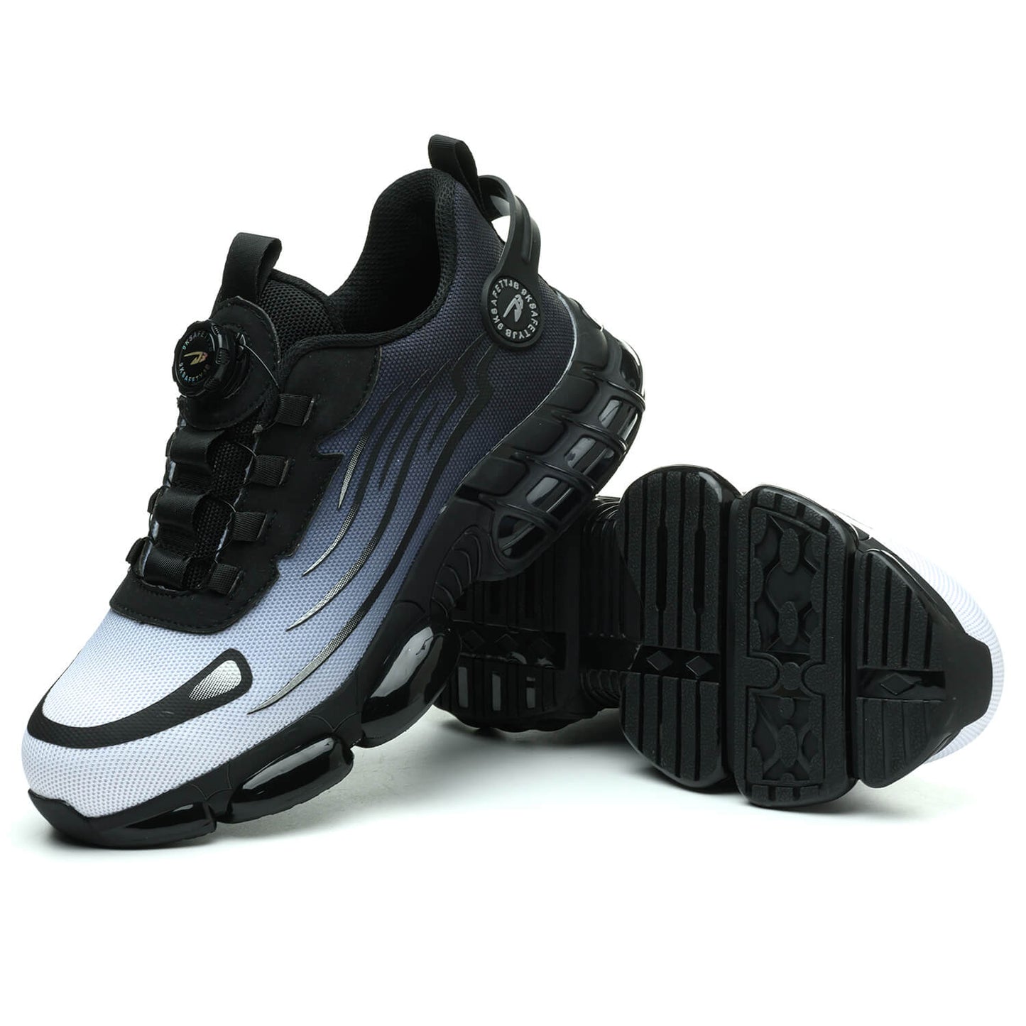 Maven Steel Toe Knob Lacing Work Sneakers