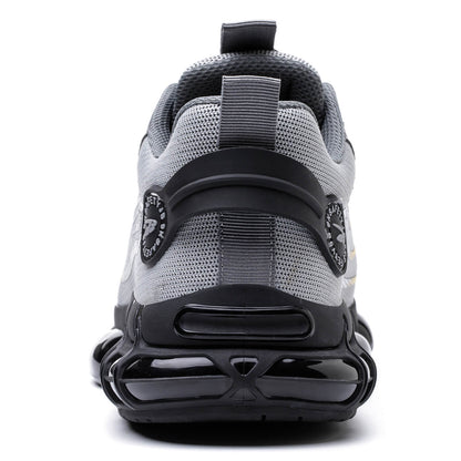 Maven Steel Toe Knob Lacing Work Sneakers