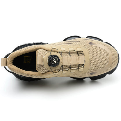 Maven Steel Toe Knob Lacing Work Sneakers