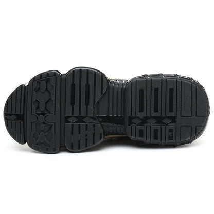 Maven Steel Toe Knob Lacing Work Sneakers