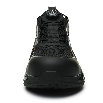 Maven Knob Lacing Water-resistant Steel Toe Sneakers