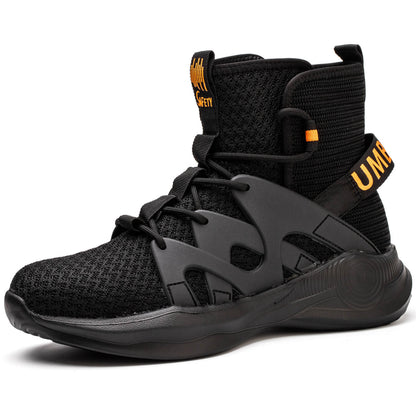 Maven Men's High-Top Comfortable Steel Toe Shoes
