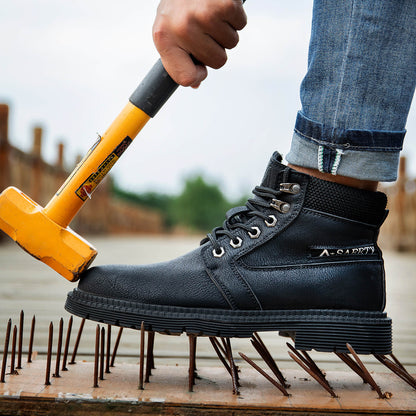 Maven Non-Slip Waterproof Steel Toe Boots