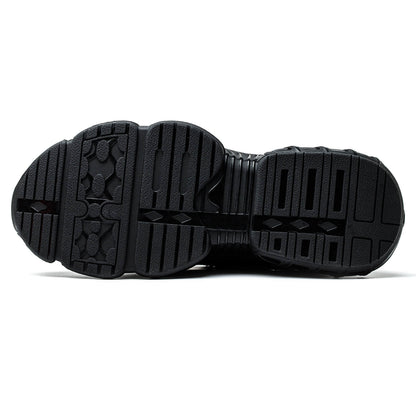 Maven Steel Toe Knob Lacing Safety Shoes