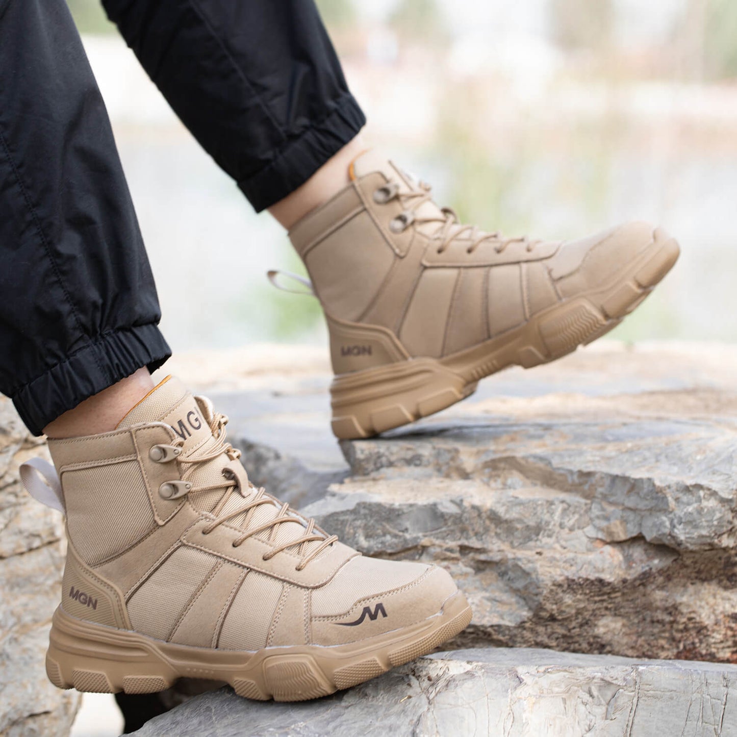 Maven 6" Steel Toe Lightweight Work Boots