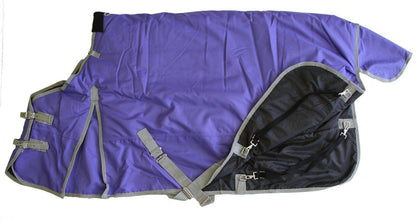 AJ Tack 1200D Waterproof Turnout Horse Blanket 400g - Purple