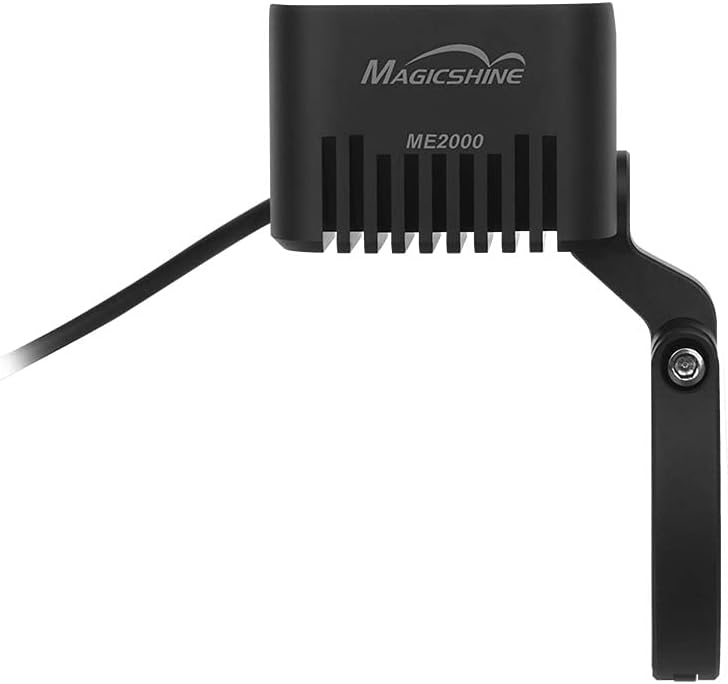 Magicshine E-Bike Headlight ME 2000, 2000 Lumens of Max Verified Output, DRL, Side Lighting, Auto Adapts to E-Bike Output 6-12V, Compatible with Shimano, Yamaha, Brose and Bosch
