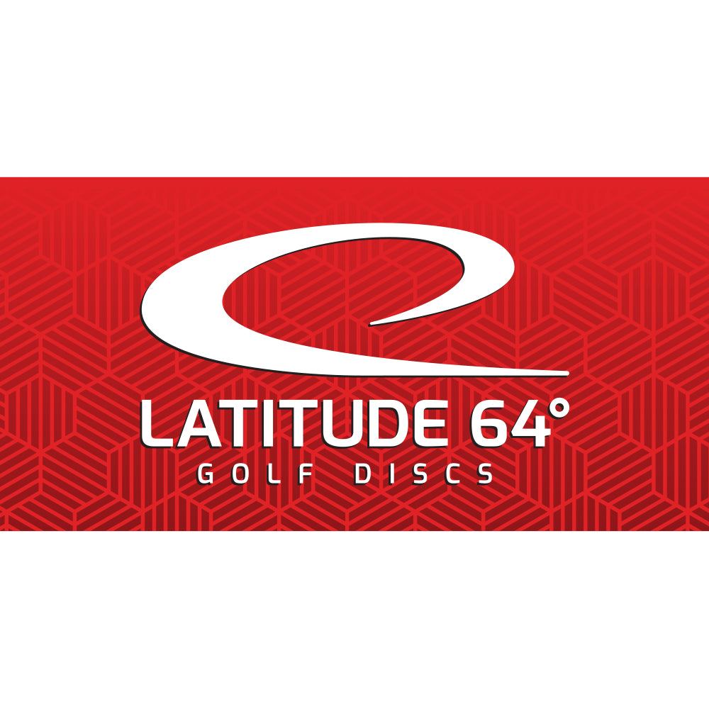 Latitude Honeycomb Swoosh - Fabric Disc Golf Banner - 4' x 2'