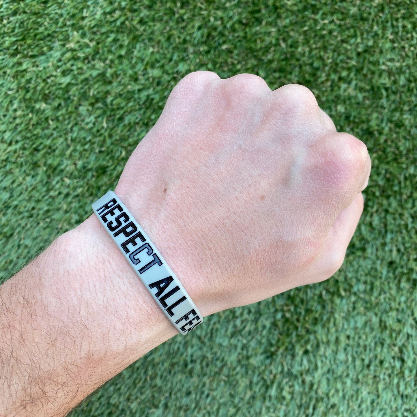 RESPECT ALL FEAR NONE Wristband - Triathlete Store