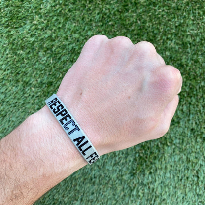 RESPECT ALL FEAR NONE Wristband - Triathlete Store