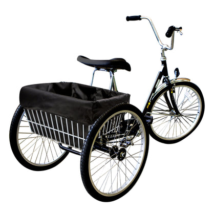 CRUISER CANDY Trike Basket Liner (Extra Large) I LOVE MY BIKE