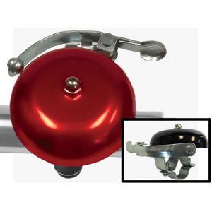 Clean Motion Pivot Bicycle Bell - Red - Triathlete Store