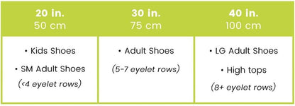 Caterpy Run - The Ultimate Elastic No Tie Shoelaces for Adults and Kids