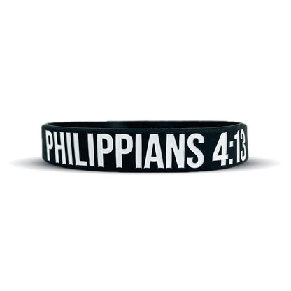 PHILIPPIANS 4:13 VERSE Wristband - Triathlete Store