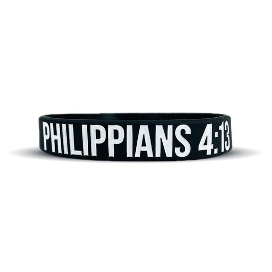 PHILIPPIANS 4:13 VERSE Wristband - Triathlete Store