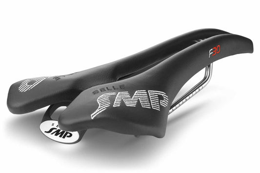 Selle SMP F30 Saddle with Carbon Rails (Black)