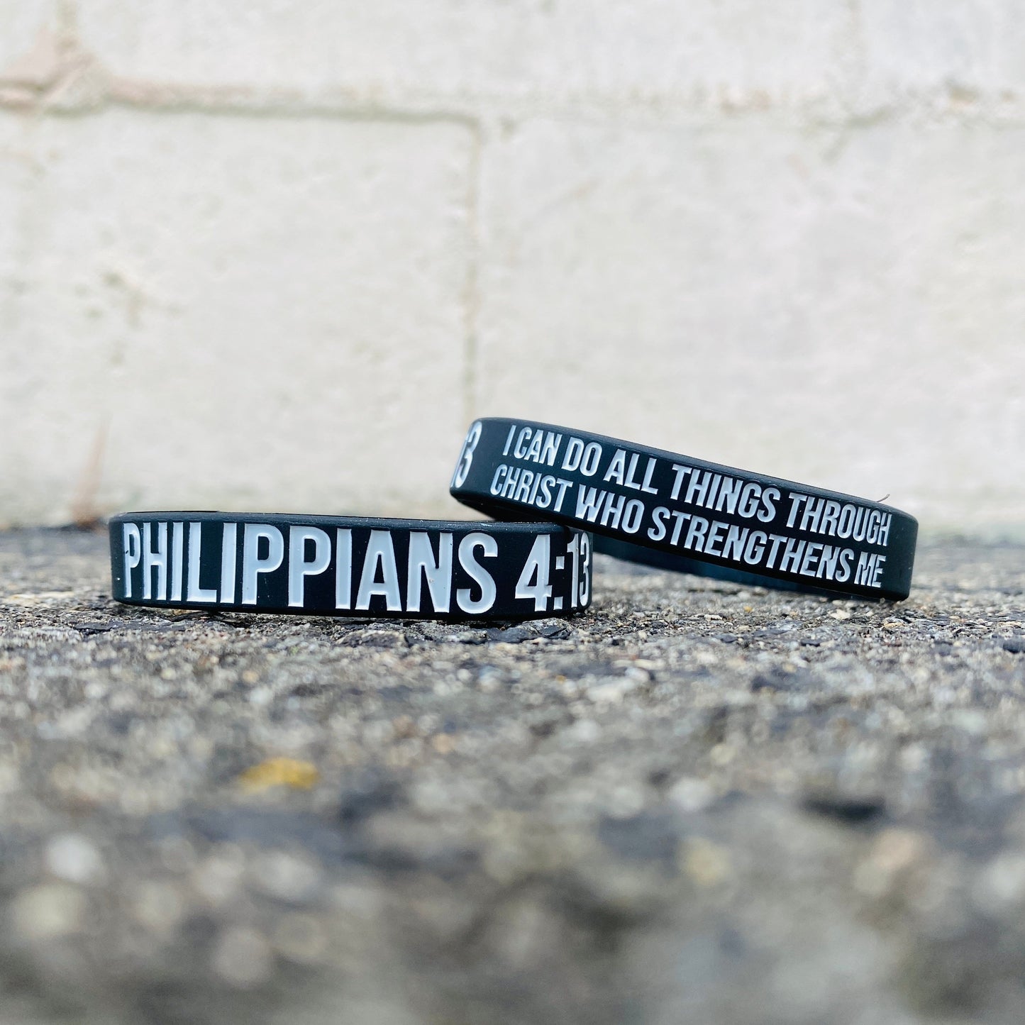 PHILIPPIANS 4:13 VERSE Wristband - Triathlete Store