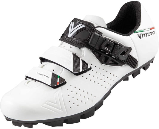 Vittoria Hera MTB Road Cycling Shoes, Black - Triathlete Store