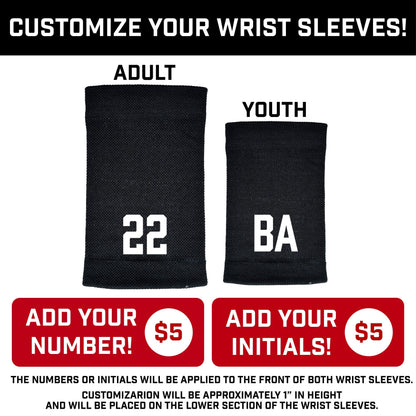 Navy Ice Cream Wrist Support Sleeves