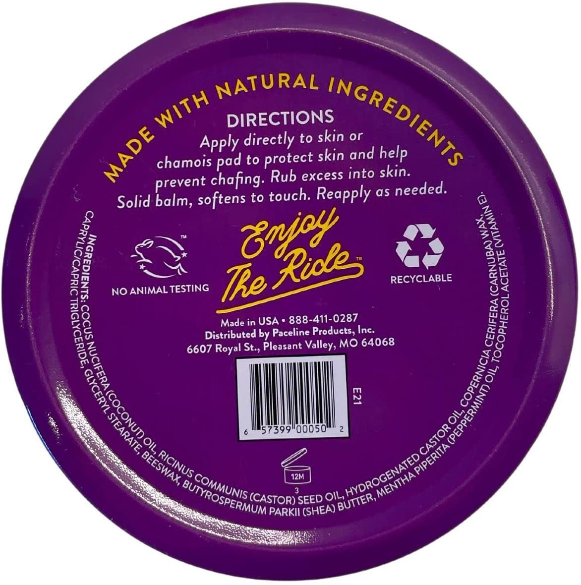 Chamois Butt'r Ultra Anti-Chafe Balm, 5 oz Jar