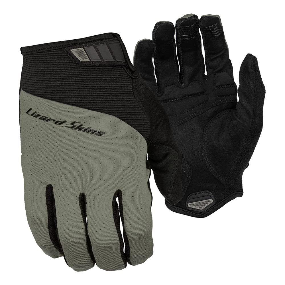 Lizard Skins Monitor Traverse Unisex Cycling Gloves – Long Finger Bike Gloves – 3 Colors