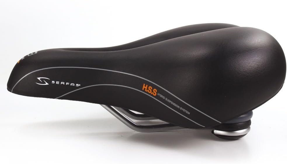 Serfas E-Gel Cruiser Bicycle Saddle