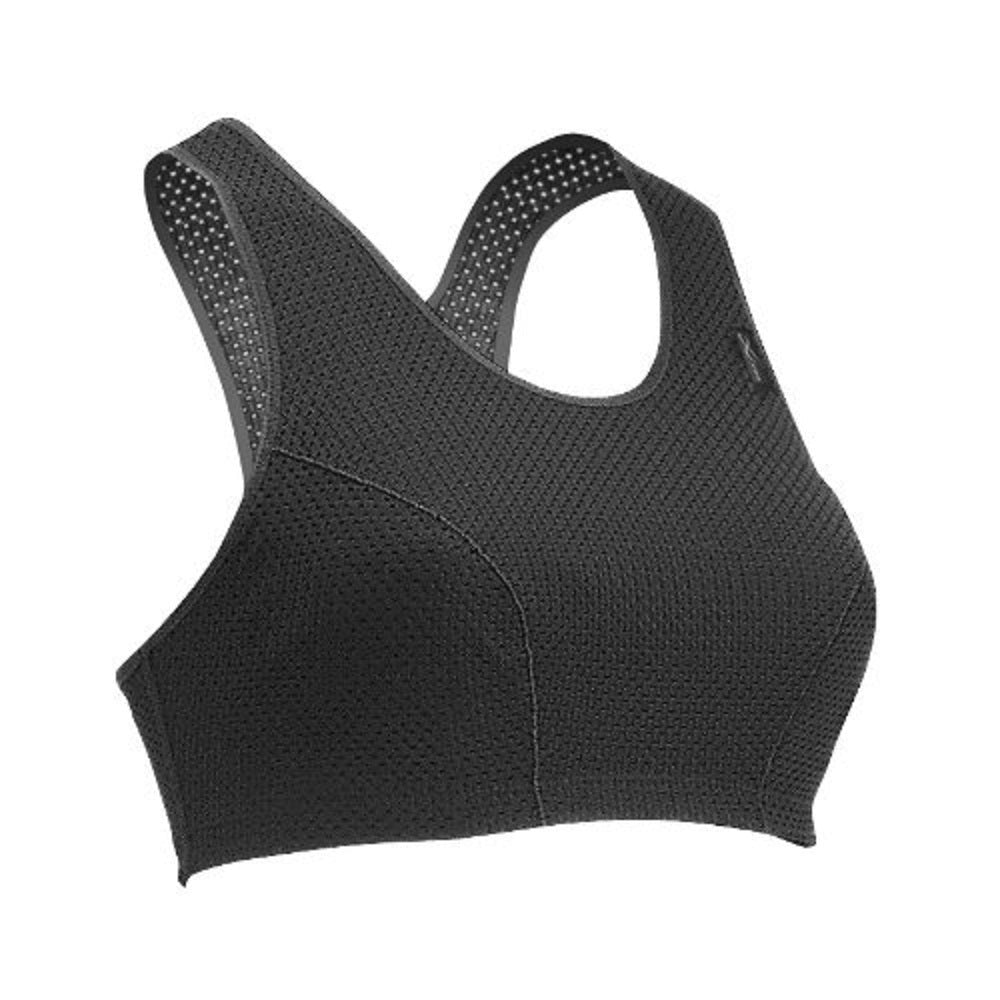 CW-X Women's Mesh Support Running Bra, Black 32 B/C