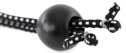 Kotap BB-9B Ball Bungee Cord, Heavy-Duty & Versatile, Indoor & Outdoor, Tarp Tie-Down, Organize & Secure, 9 Inch, Black, 25 Pack
